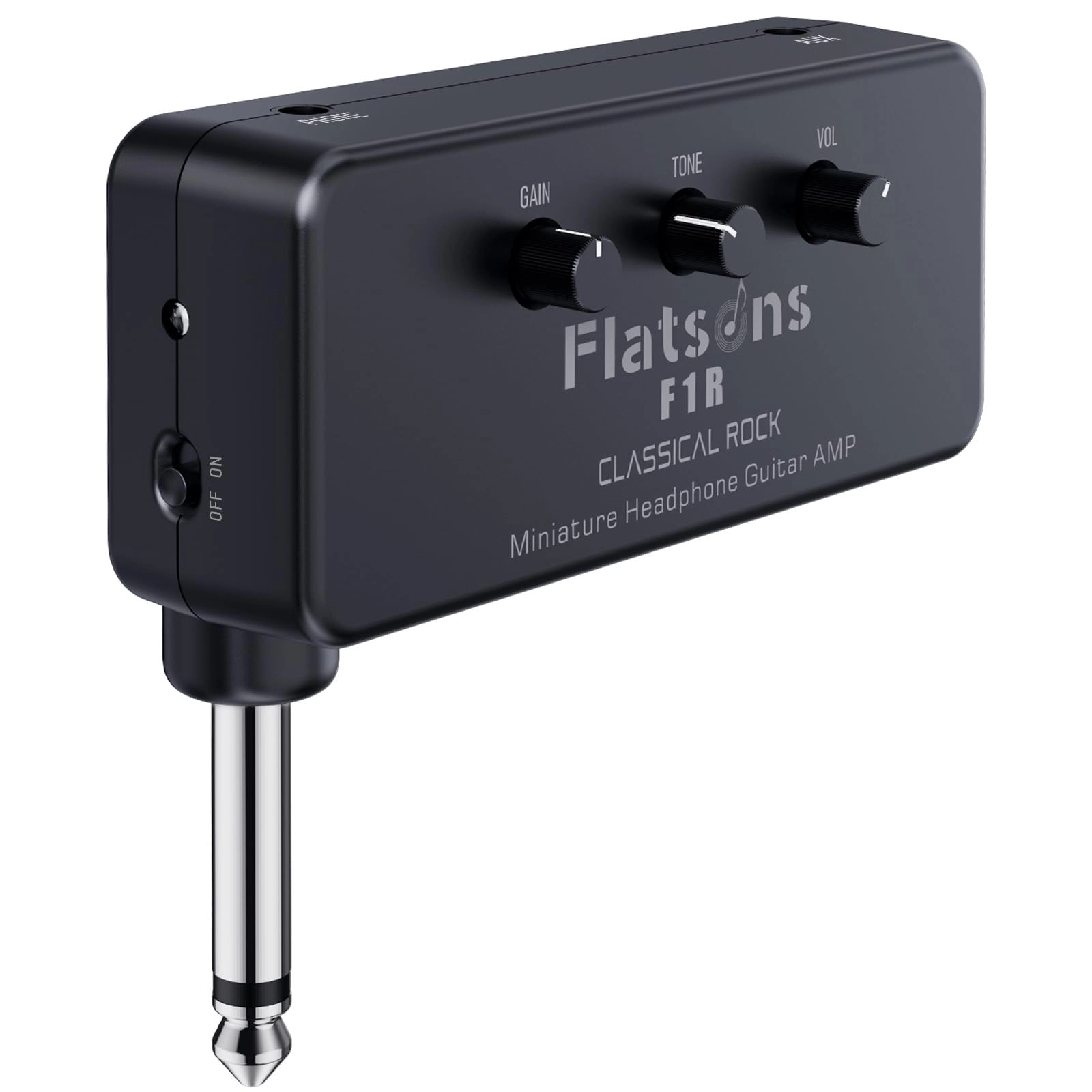 flatsons F1R - Mini Headphone Guitar Amplifier 3.5mm Aux