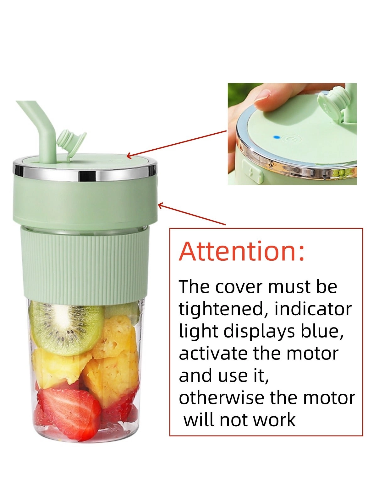 Portable Juicer Cup - 350ml