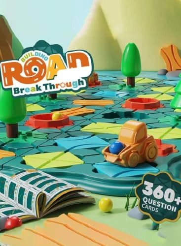 Road Maze Board Game Puzzle - 28 pcs