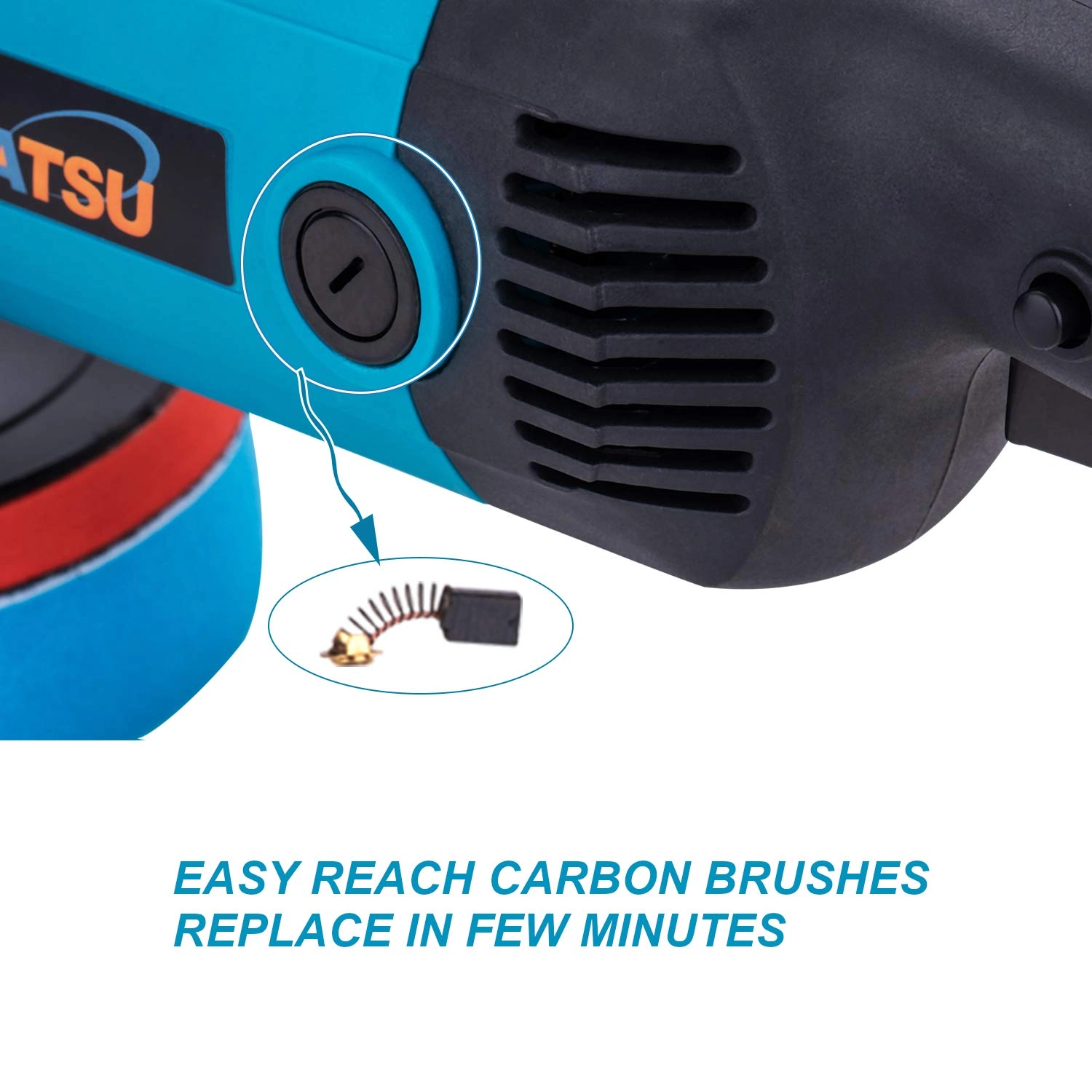 Car Polisher - 1200W 150mm 180mm