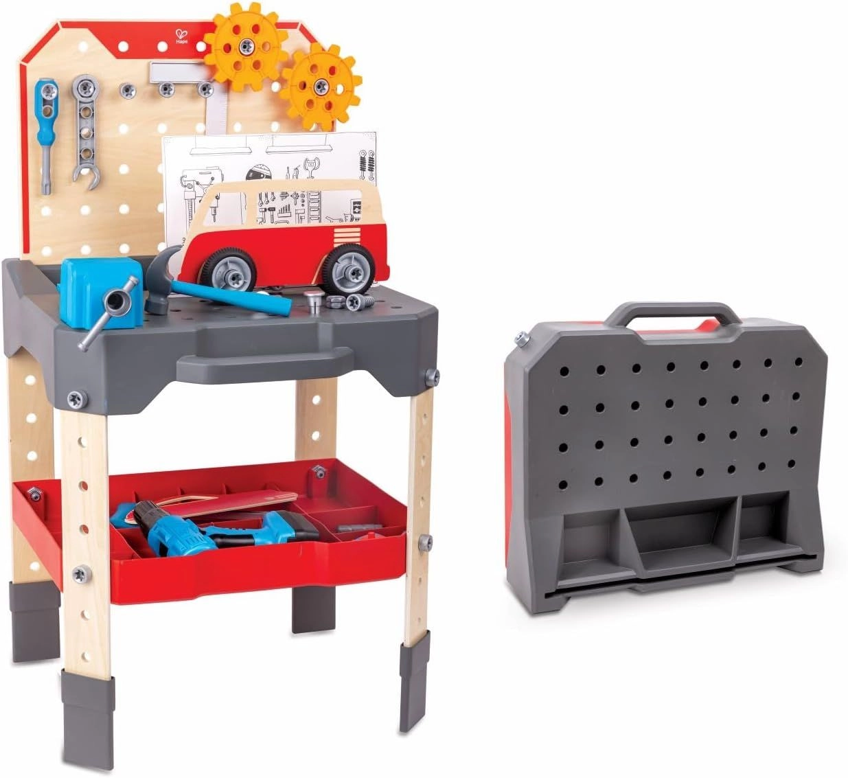 Hape Vehicle Service And Repair Workbench (E3036)