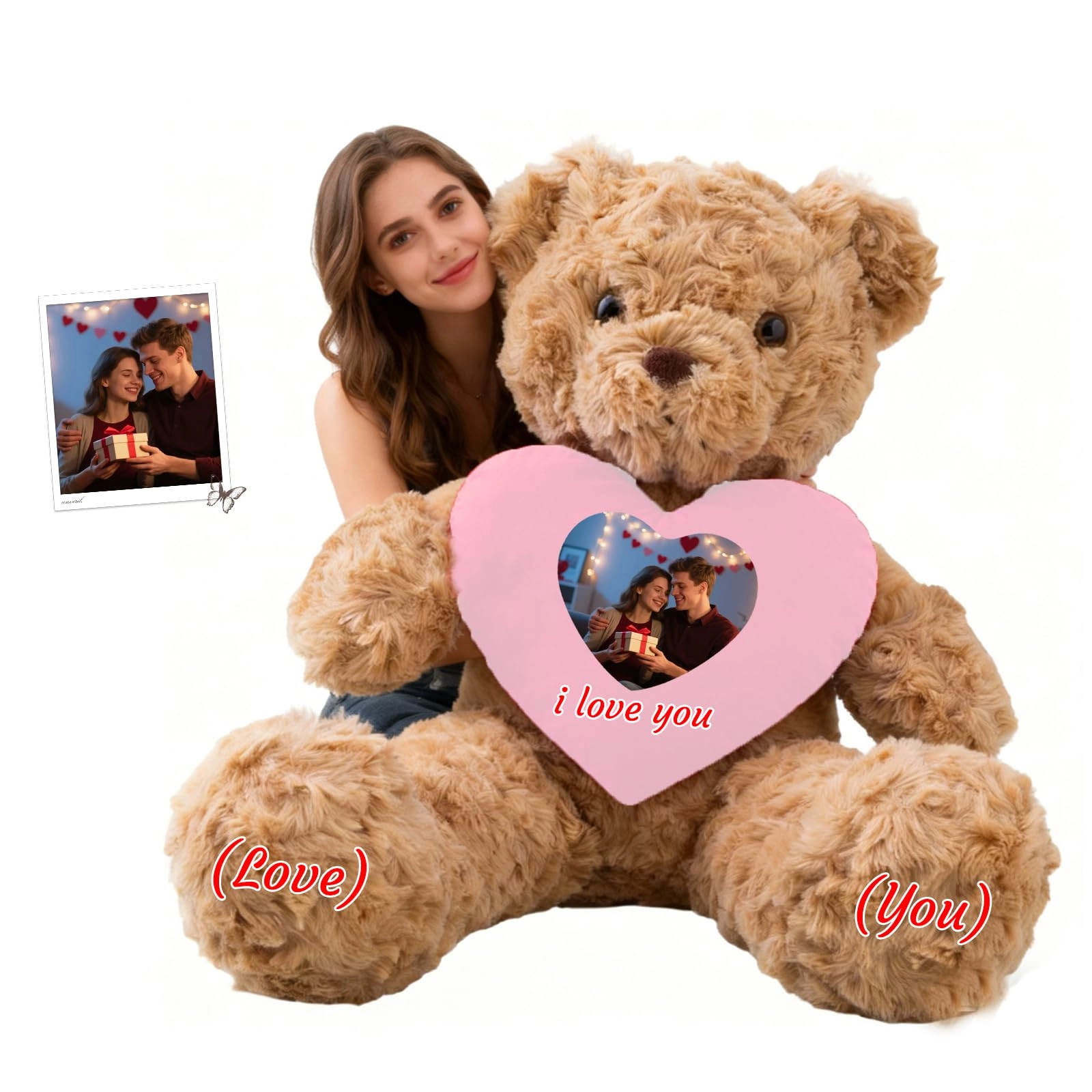 goufeisun Teddy Bear Custom Giant - 95 cm Plush