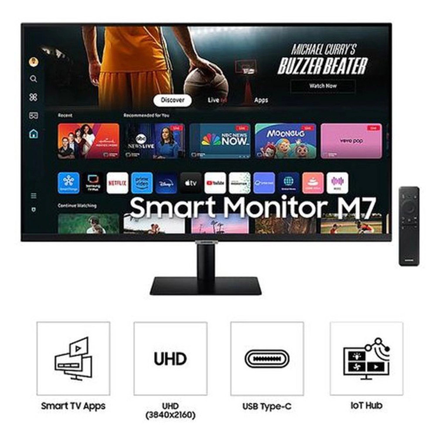 M7 M70D - SM-LS32DM702UMXUE 32 inch 3840 X 2160