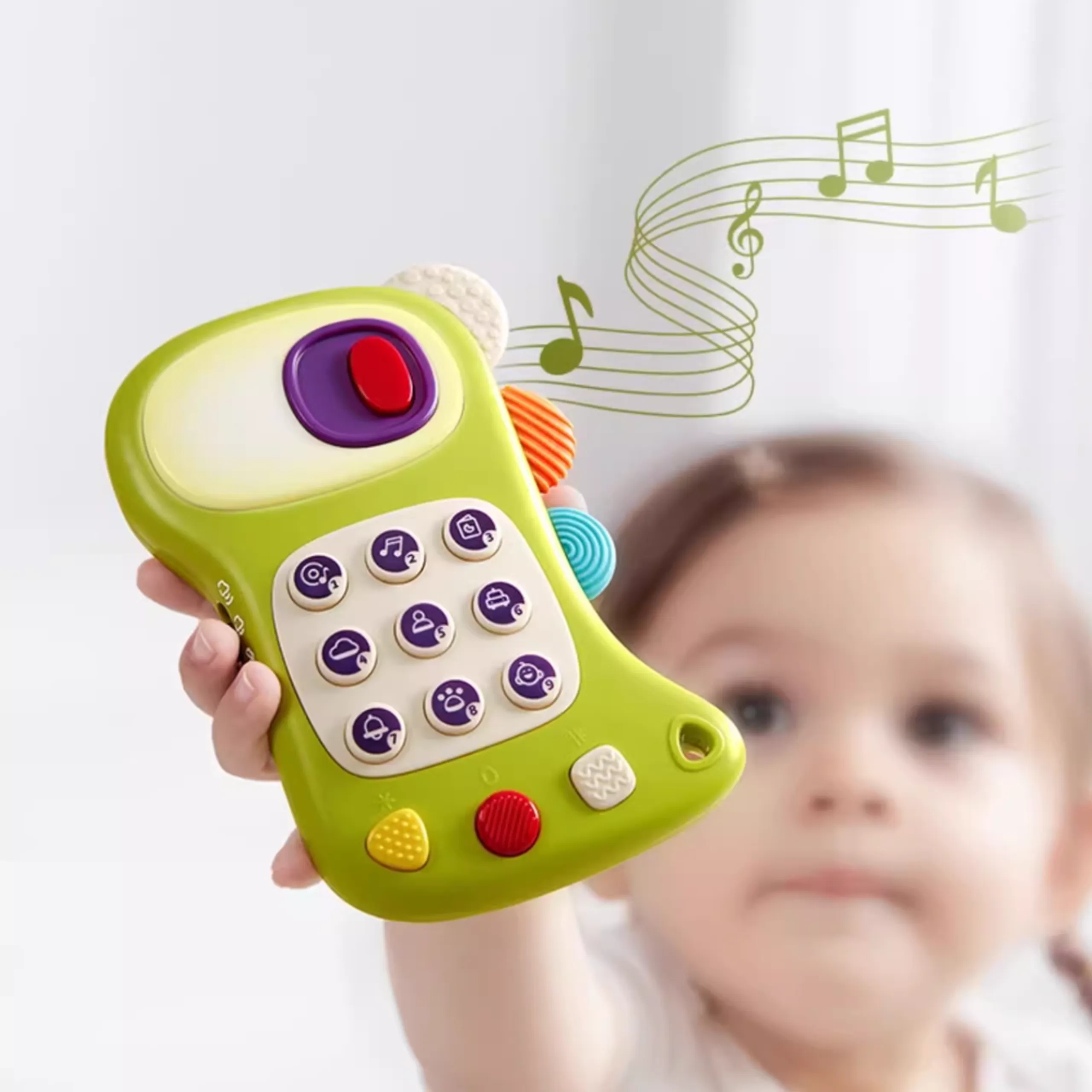 Cartoon Music Smart Remote Toy - Suitable for 12 months and above
