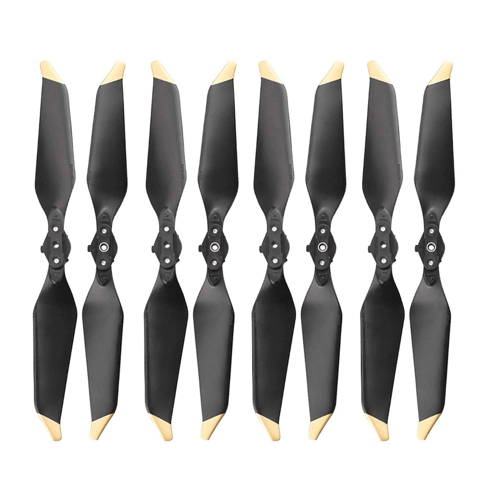 HUVNEXA Store 8331 Propeller - 8pcs Low-Noise Gold