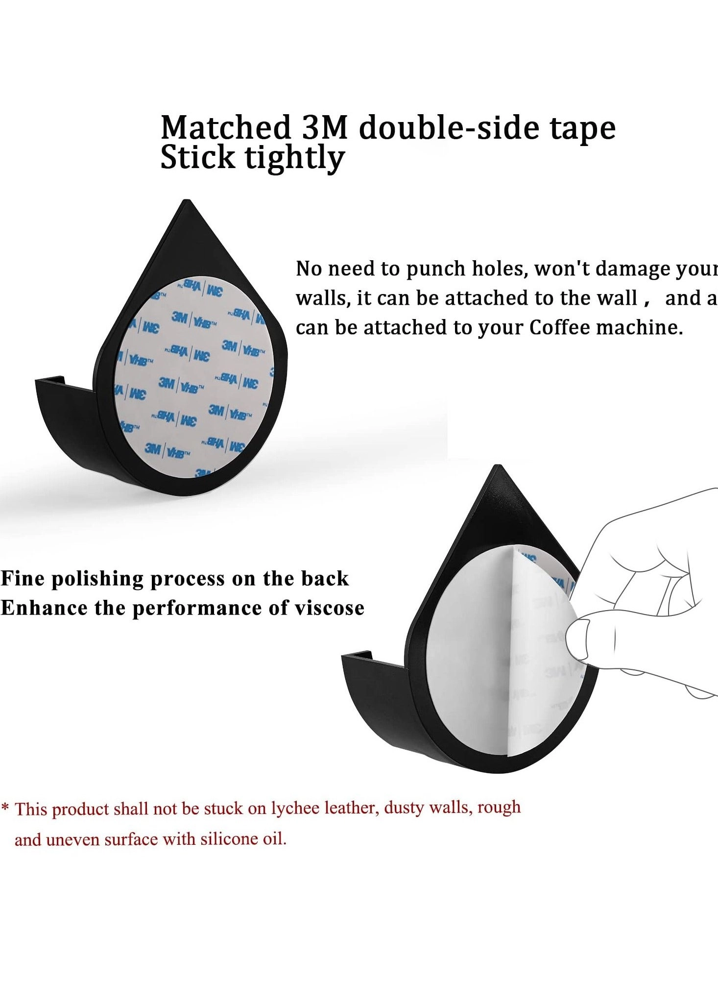 Coffee Portafilter Wall Rack Holder