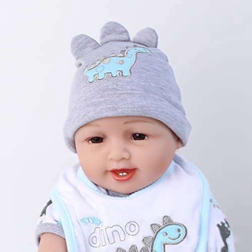 Reborn Baby Doll - 55cm Soft Silicone Limbs Cloth Body