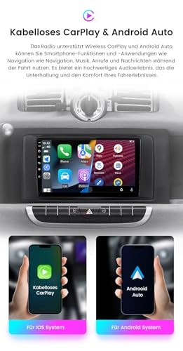 Android Auto GPS Radio Navigator - 9 inch