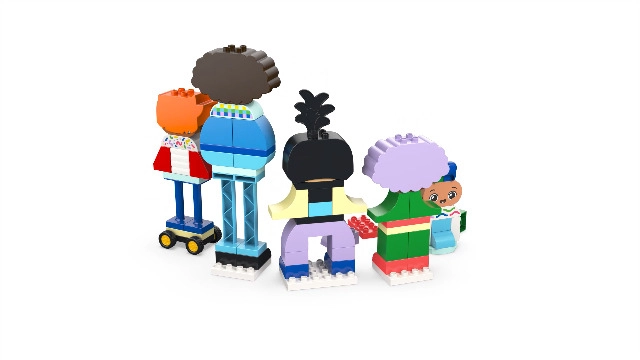 Town Buildable People with Big Emotions (10423) - 5 Characters 71 Bricks