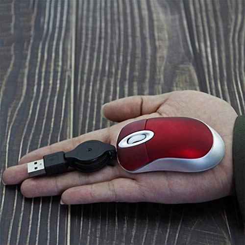 Mini Retractable Optical Mouse - Wired