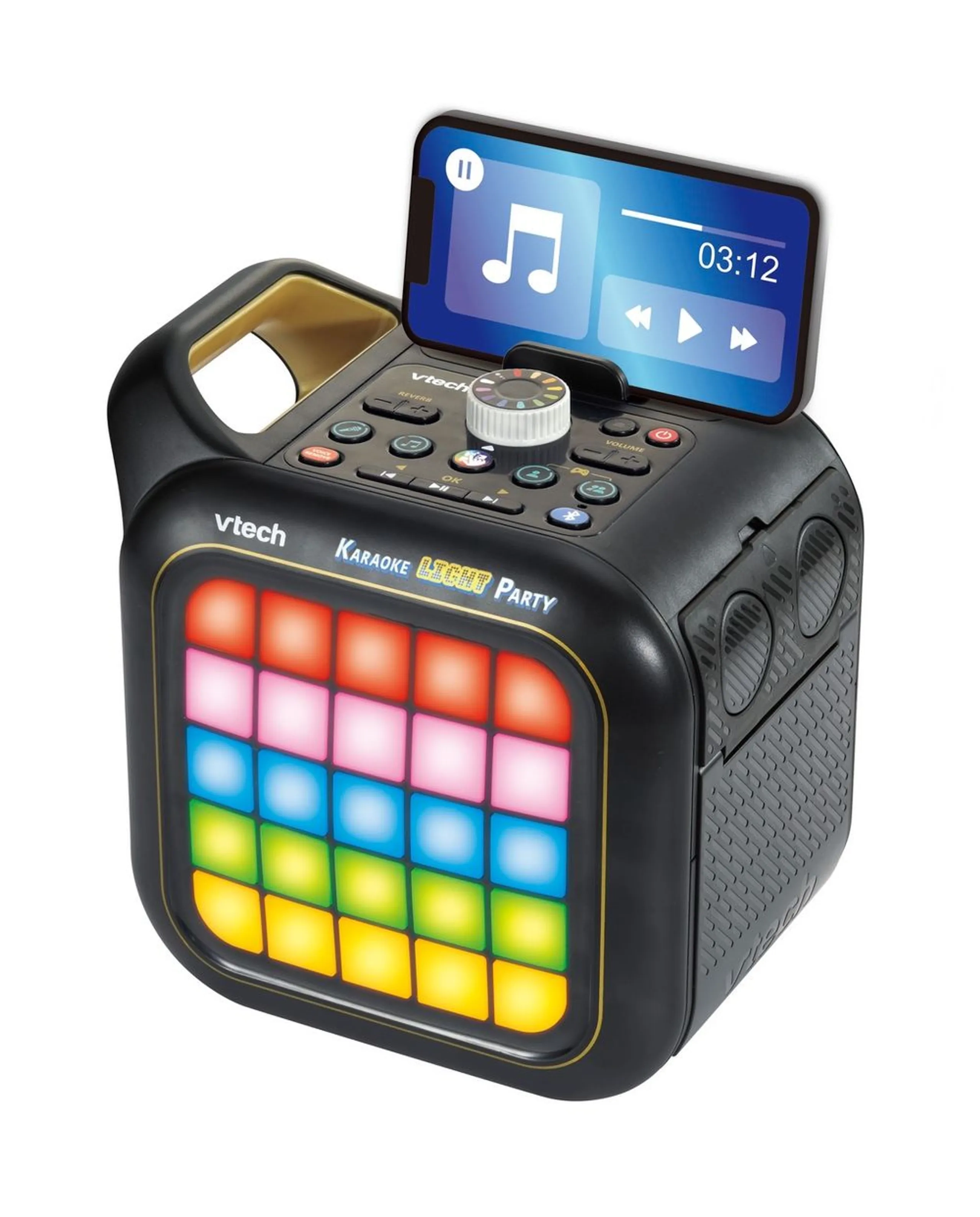Karaoke Light Party Karaoke Machine - 2 wireless mics 35W