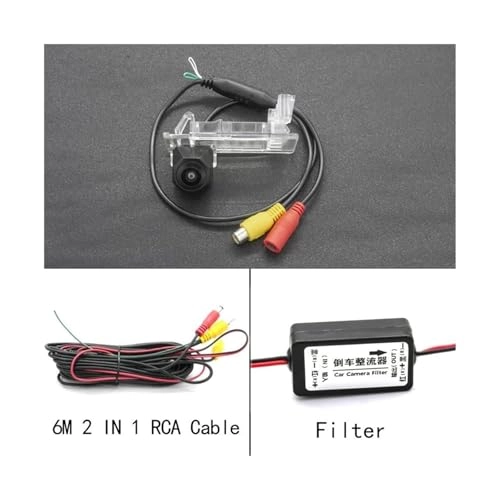 Reverse car rear view camera - Night vision Wired 720 x 540 pixels