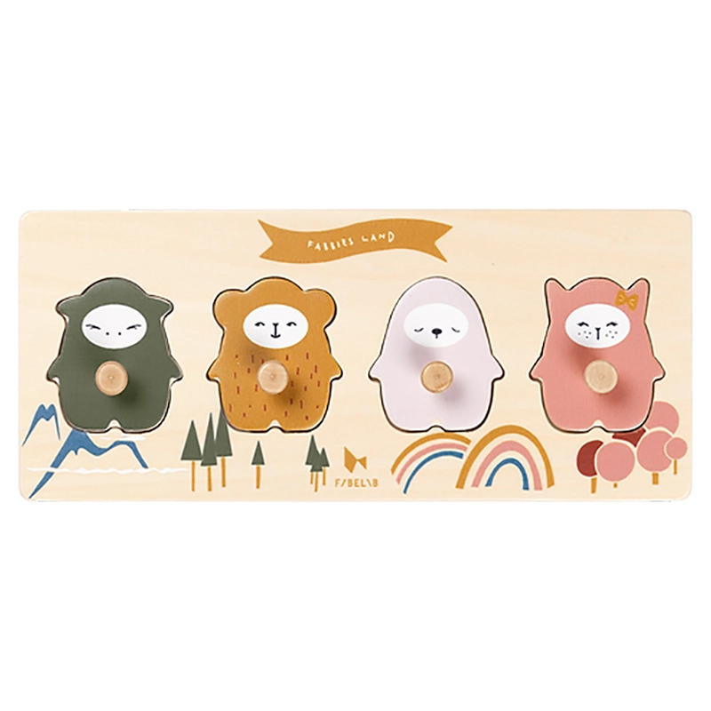 Fabelab Grip Puzzle Fabbies Land - Suitable for 12 months & above