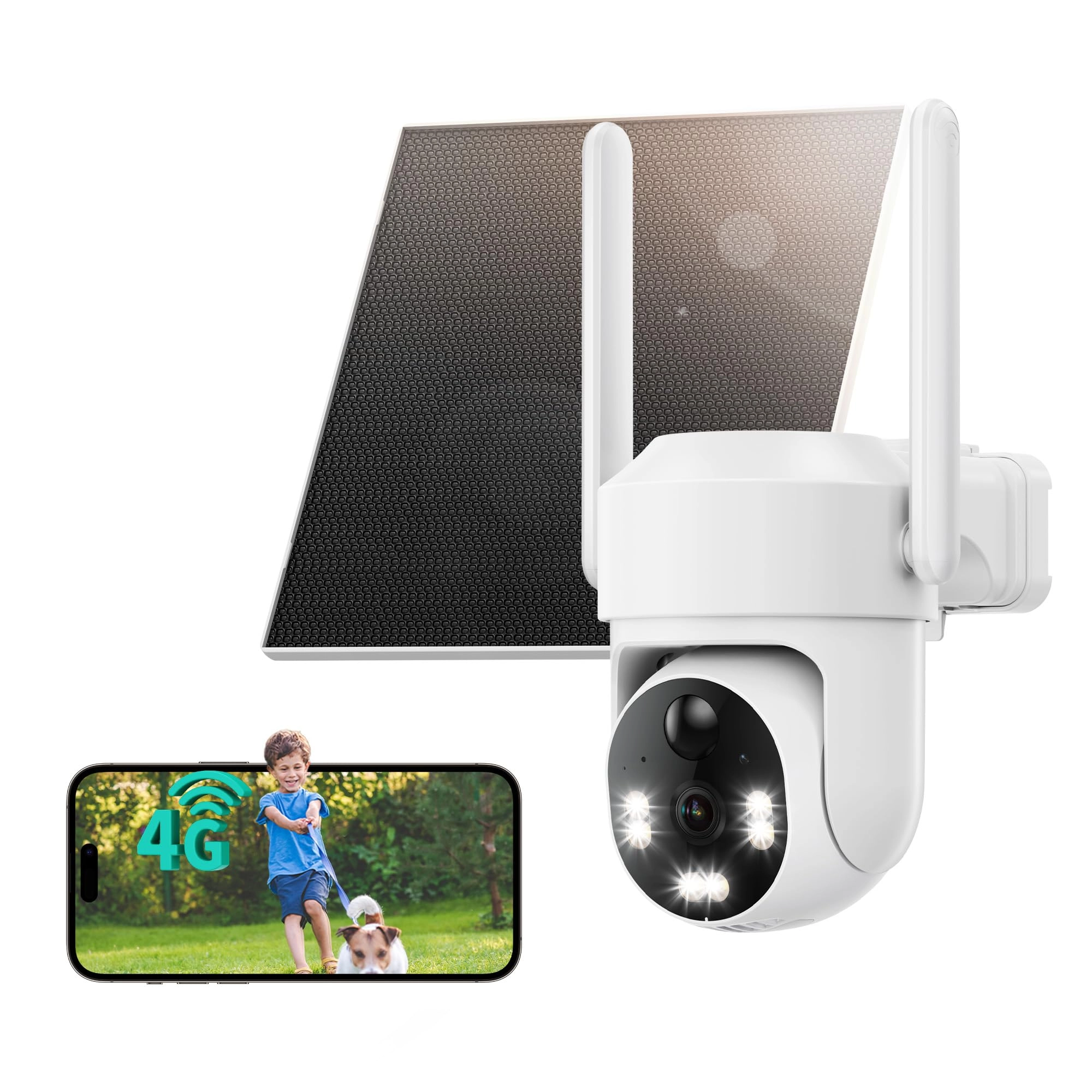 LIWAN Cellular Security Camera 2K
