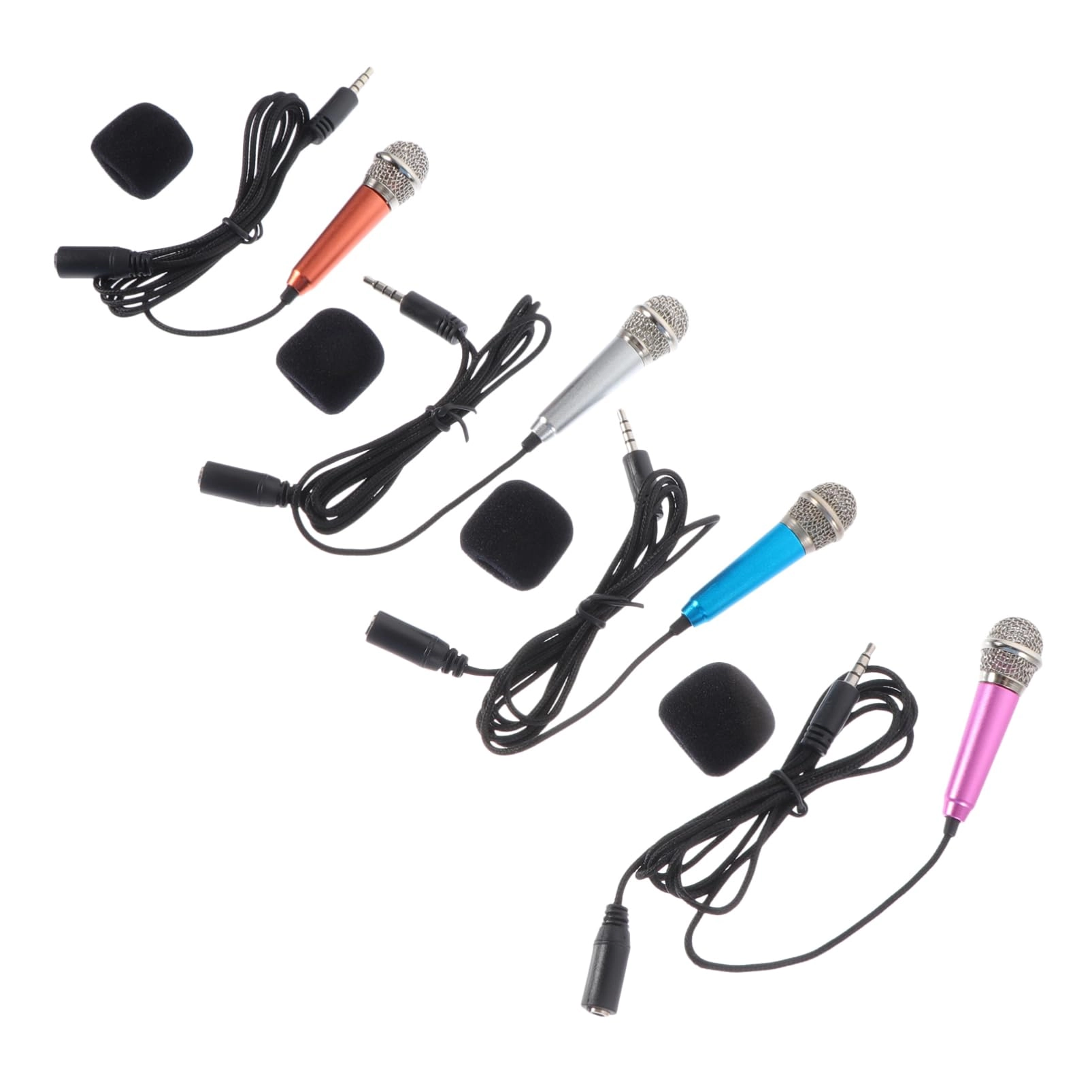 Toddmomy Wireless Headset Microphones Wireless Microphone 4pcs