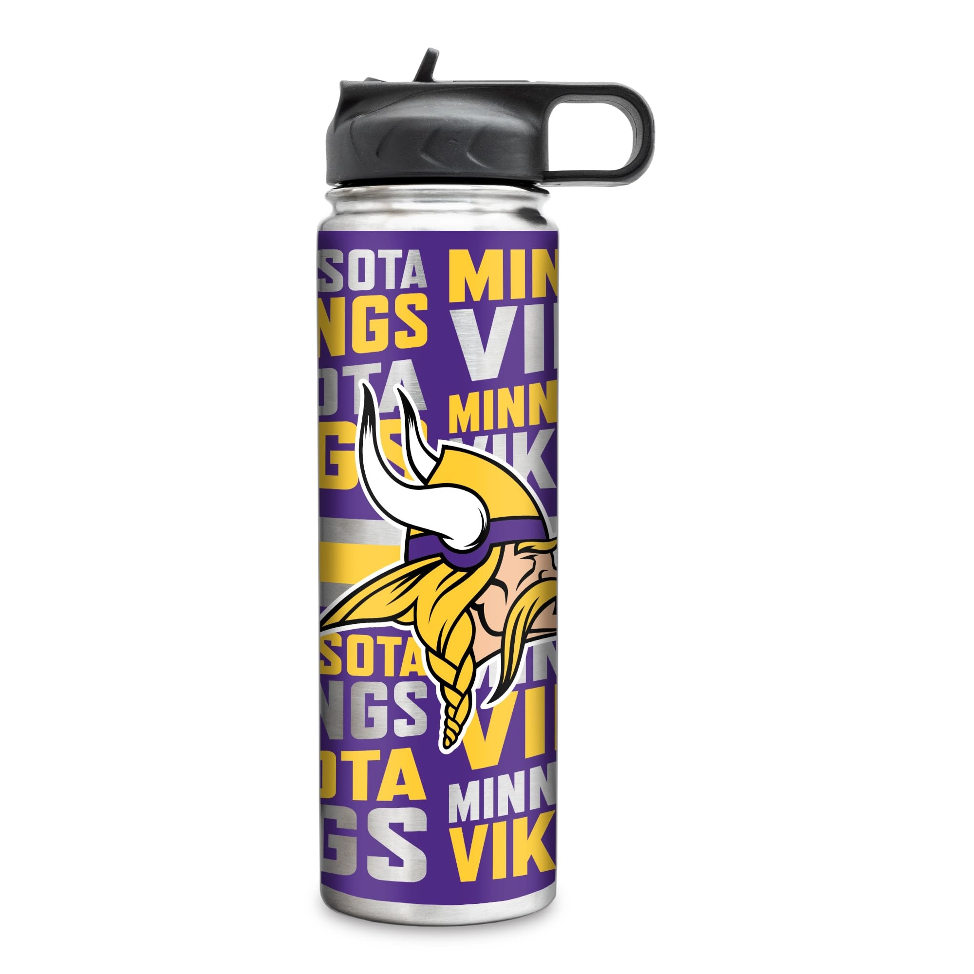 Stainless Steel NFL Football Tumbler - 650ml