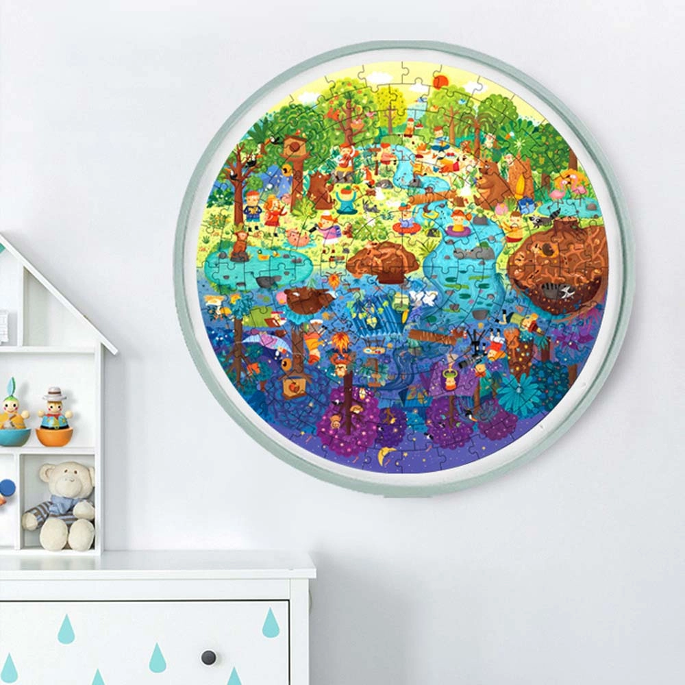 A Day In The Forest Puzzle (TOP-CT7014) - 150 pcs