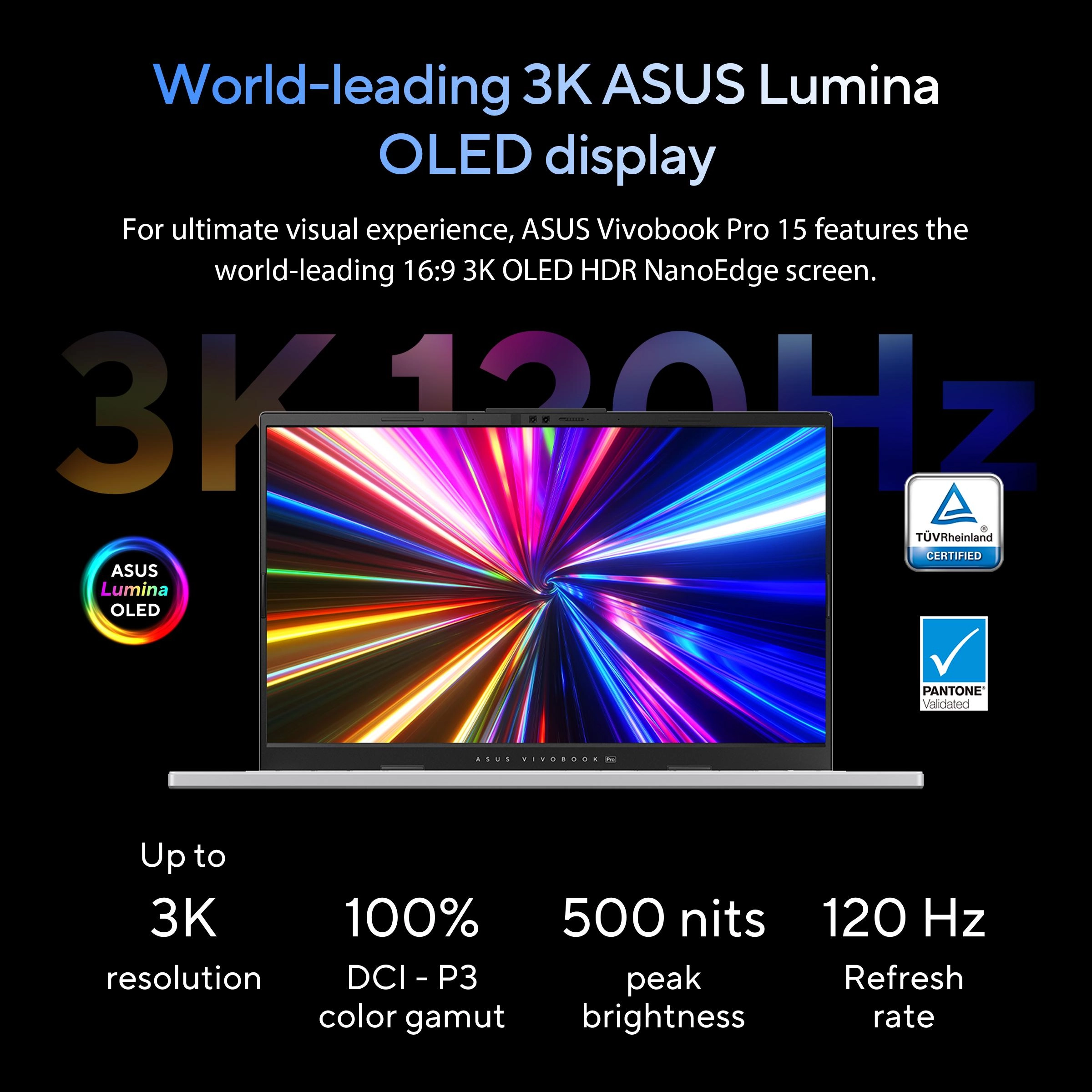 Vivobook Pro 15 N6506CU-MA034W - 15.6'' Core Ultra 9 285H 24GB DDR5 1TB SSD