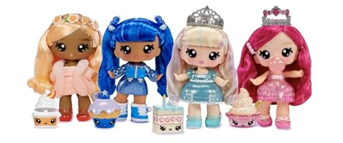 Bianca Bubblegum Large Doll + Scoops Num Nom Pet - Ages 4+