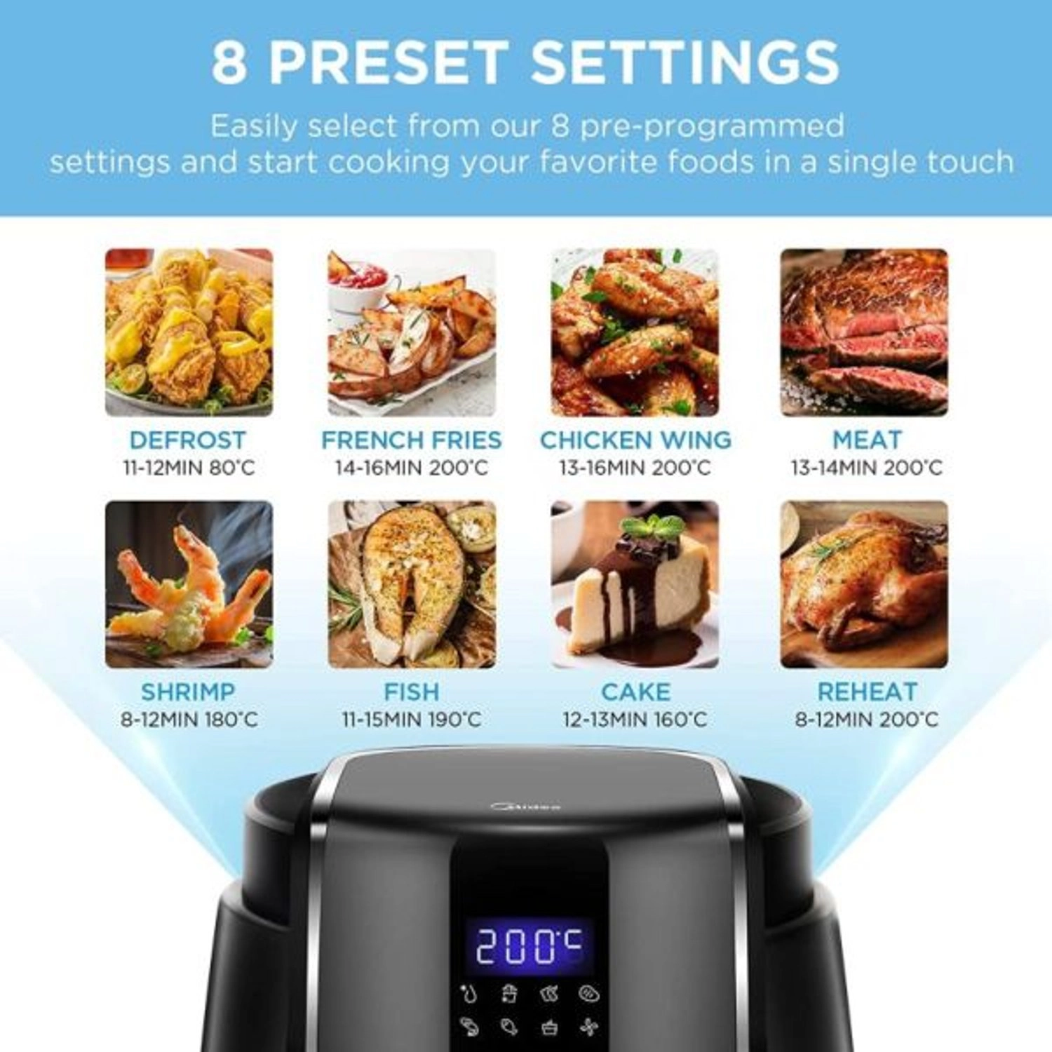 Digital Air Fryer MF-CN35C2