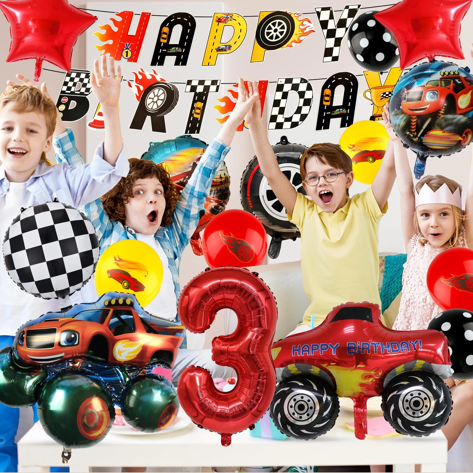 Party Tableware Set - 52PC Birthday