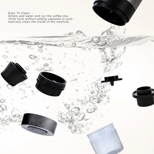 Portable Coffee Maker - 120ml coffee powder and capsules