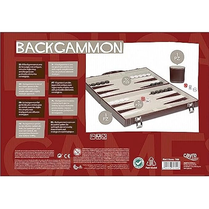 BACKGAMMON IN CARRY CASE