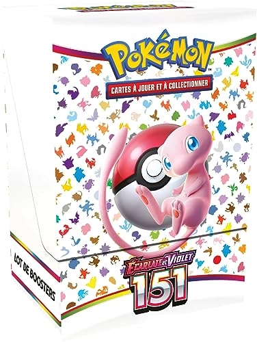 Pokemon Scarlet and Purple - 151 - French 6pcs