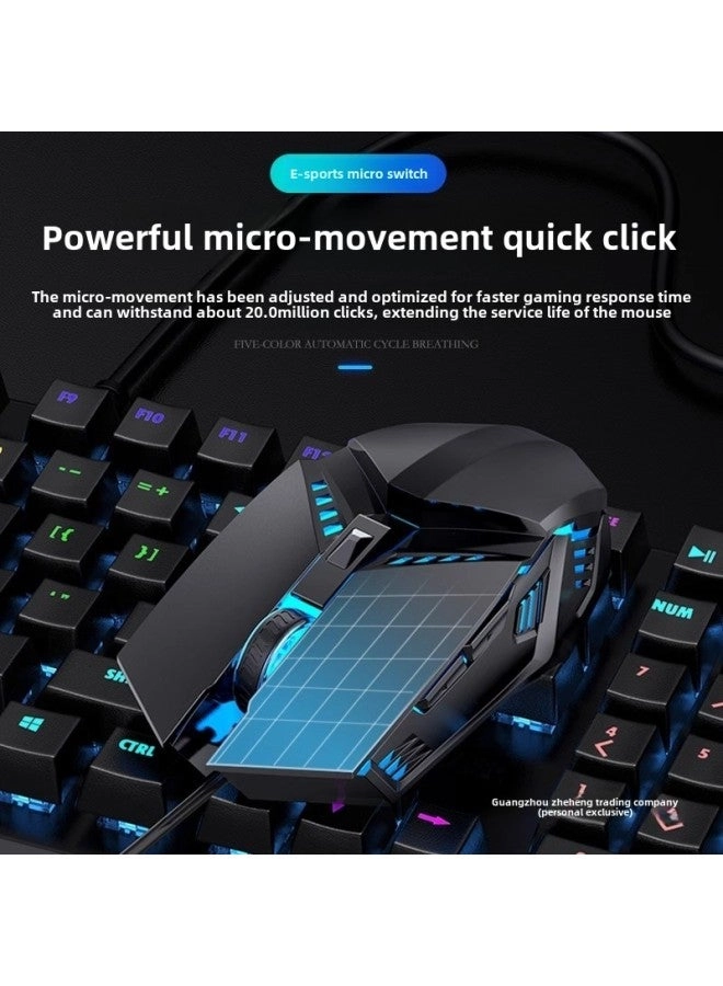 MC Saite A70 RGB Gaming Mouse - Wired