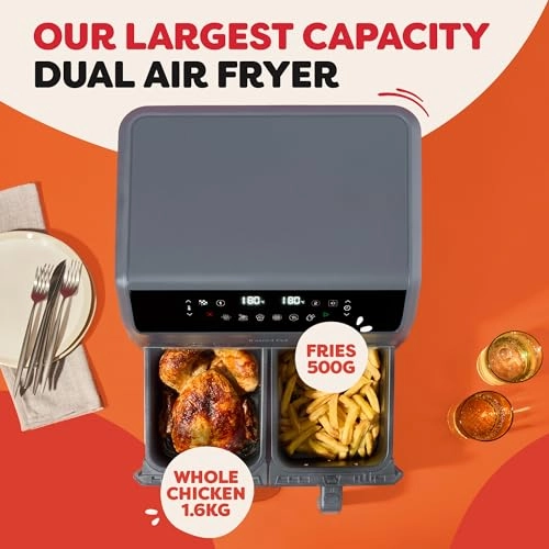 Vortex Plus 8QT Vortex Plus Dual Basket Plastic