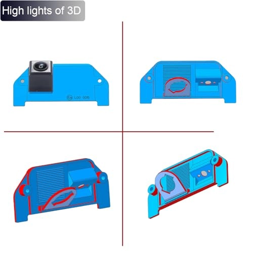 Car Reversing Camera - Night vision 1280x720