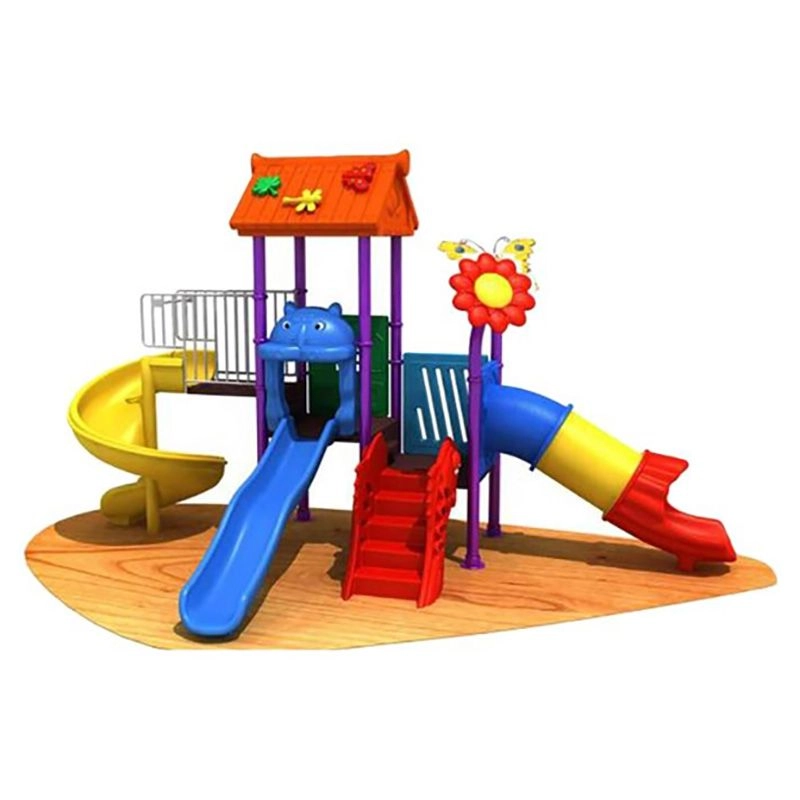 Kids Playground Climbers Swings N Slide - 3+ Multi Colour