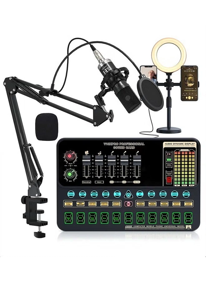 Captaintech V10XPRO Wired Microphone Kit