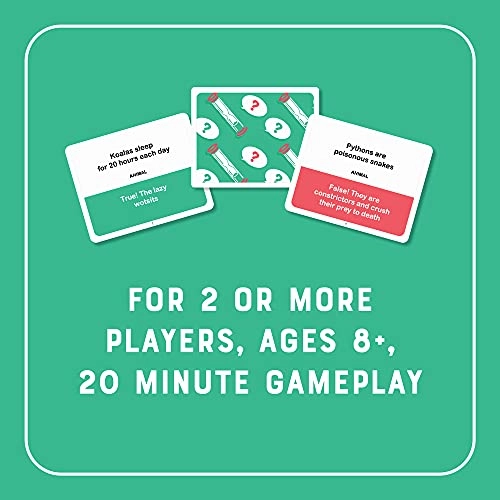 True or False - 100 game cards 4 voting paddles