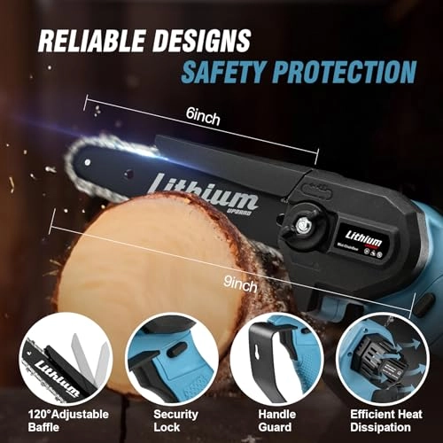 Mini Chainsaw - 6 Inch 20V