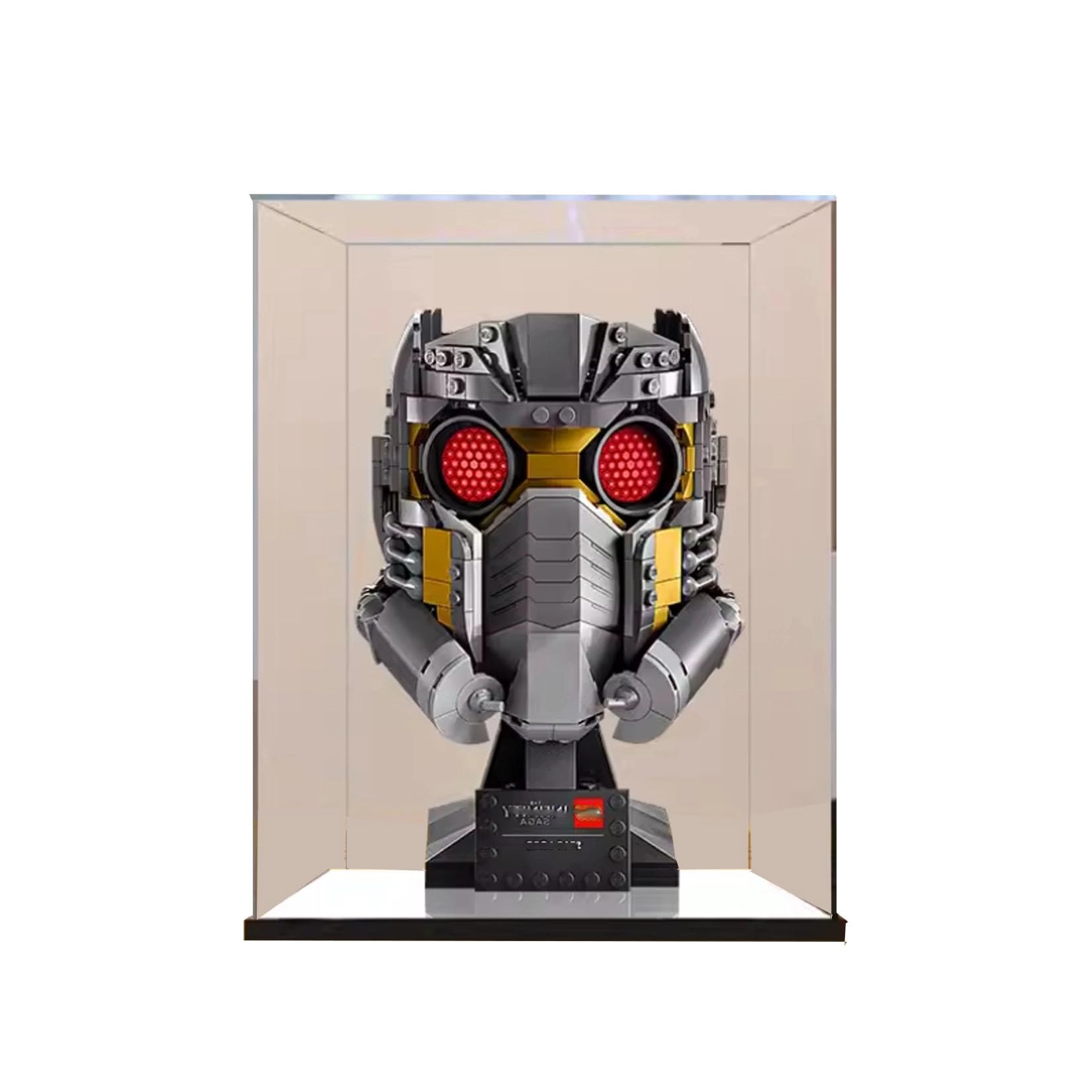 HALFS Acrylic Display Case - 5.9 x 5.9 x 9.8 inches 3mm