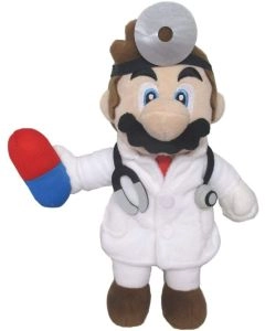 Sanei DOCTOR MARIO - 9" PLUSH