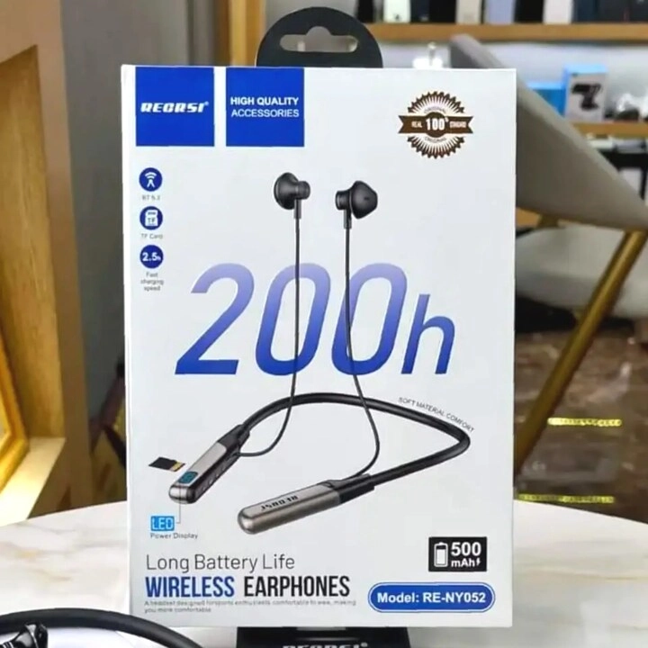 Neckband Earphones Wireless Earbud