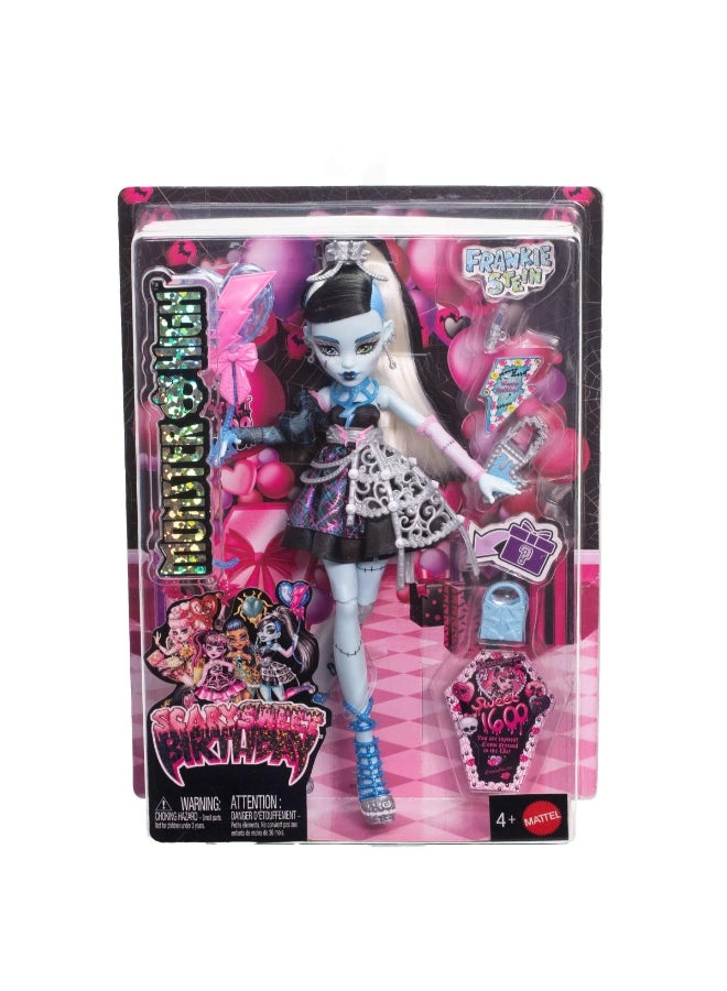 Frankie Stein Doll - Scary Sweet Birthday Ages 4+