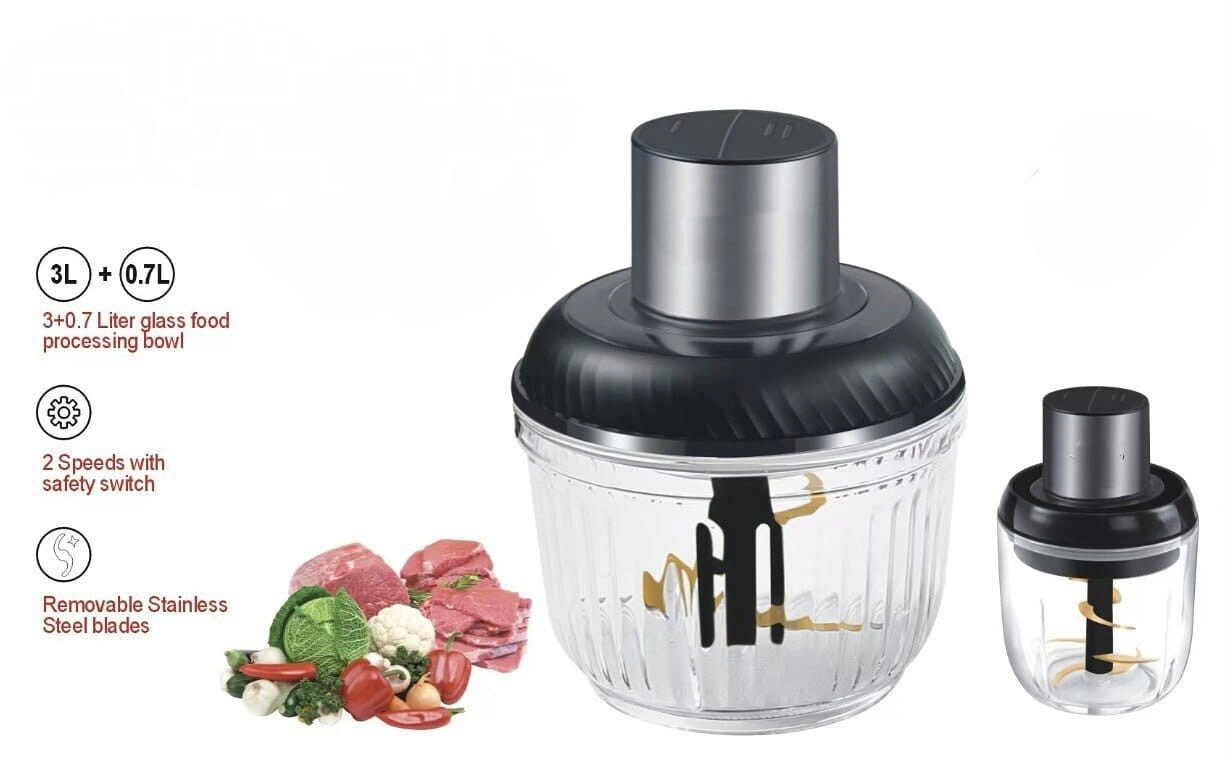 Food Processor - 2L & 0.5L