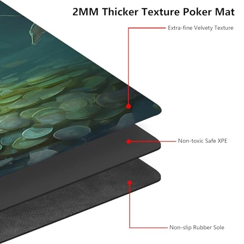 MTGPlaymat Rubber Gaming Mouse Pad - 70x40 cm