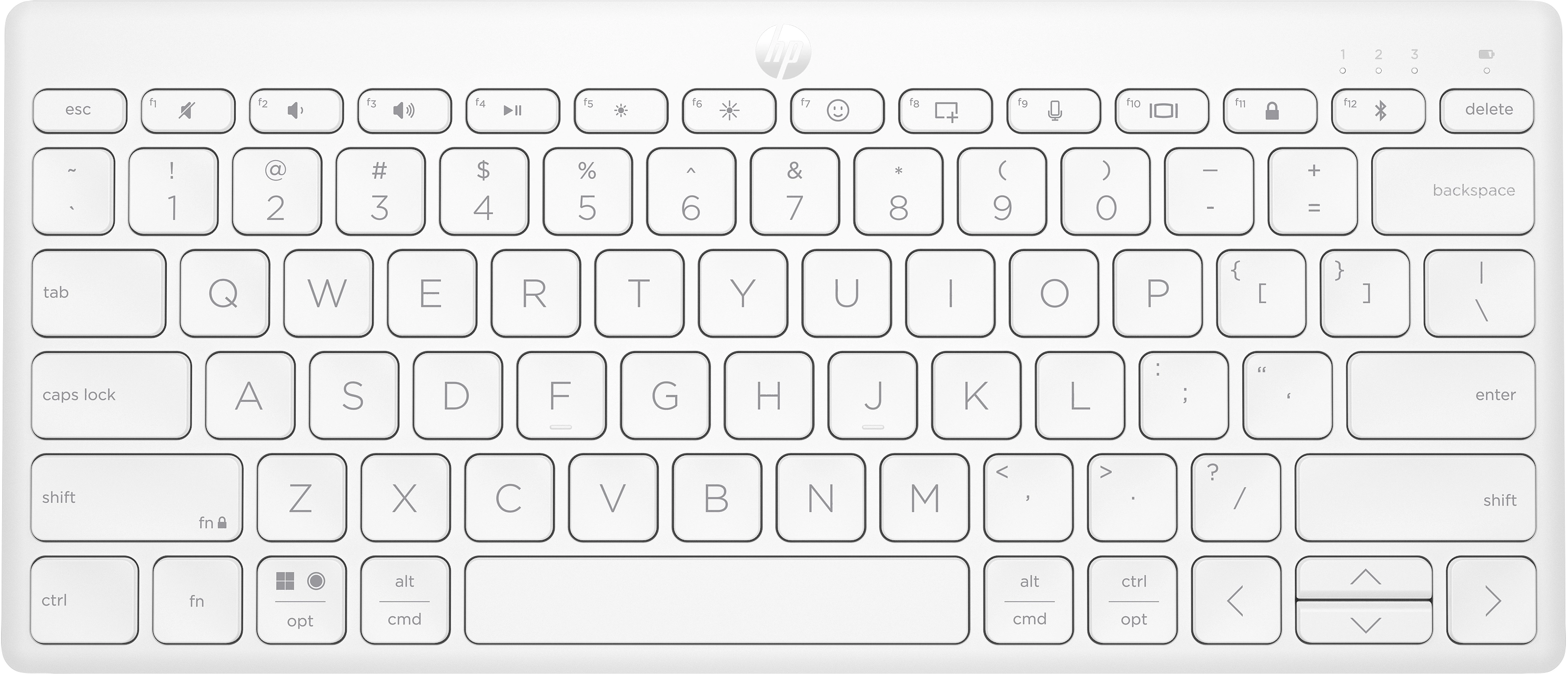 350 Compact Multi-Device Bluetooth Keyboard - Wireless