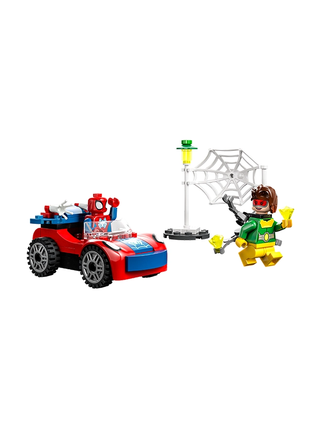 Marvel Spider-Man's Car and Doc Ock Set - Glow in the Dark 4+ Years