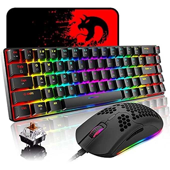 Keyboard + Mouse + Mouse Pad - UK Wired