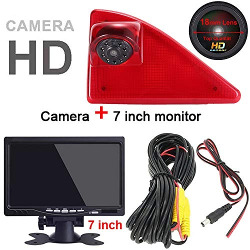 Rear View Camera + TFT LCD Screen Car Monitor - 7 Inches
