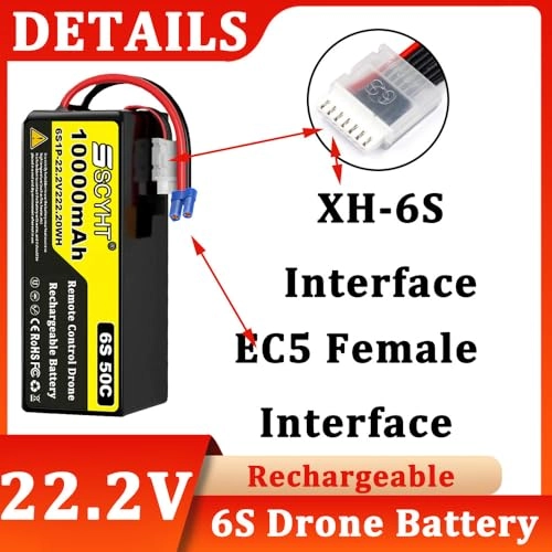 Lithium Battery - 22.2V 6S 10000mAh 50C