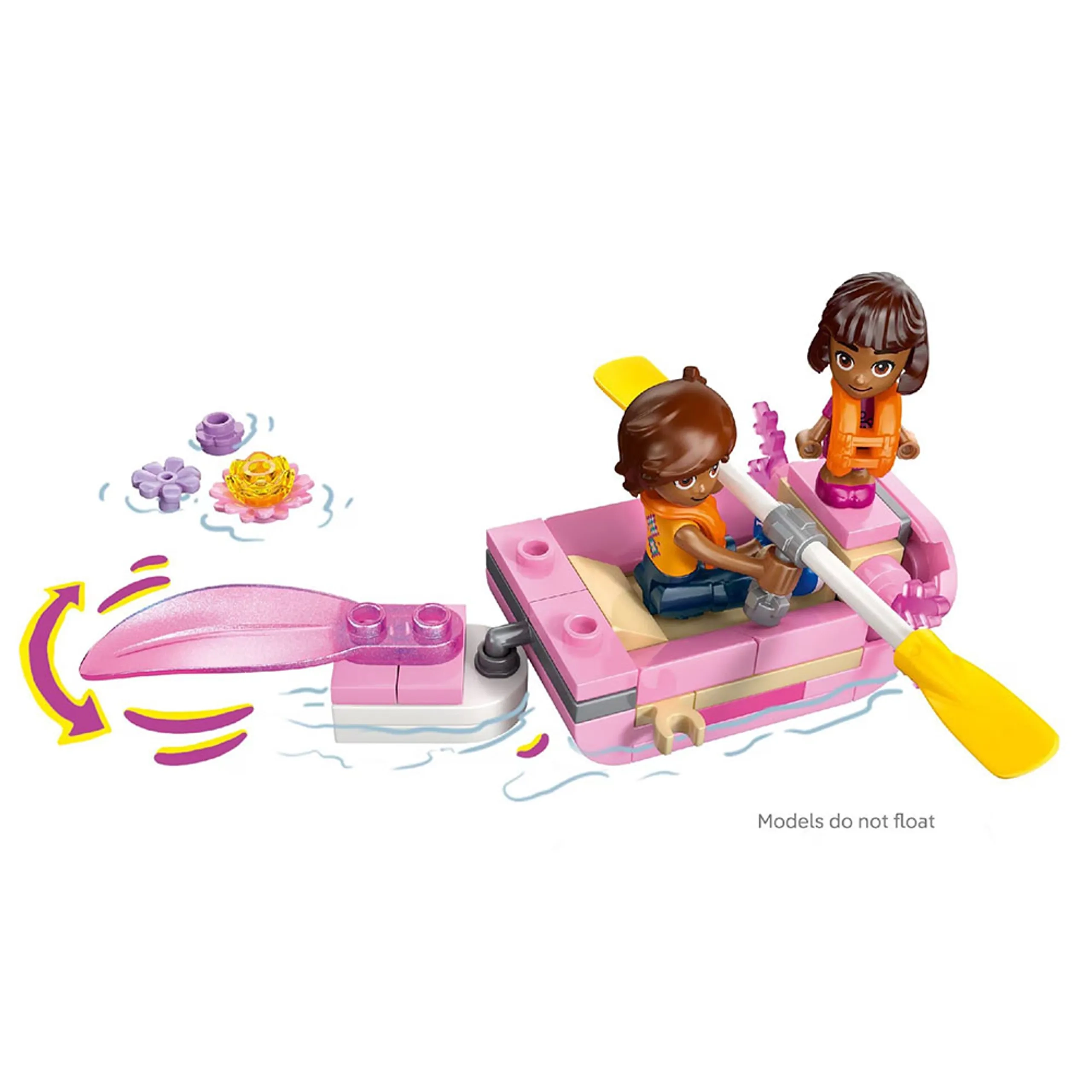 Friends Axolotl Adventure Boat (42681)
