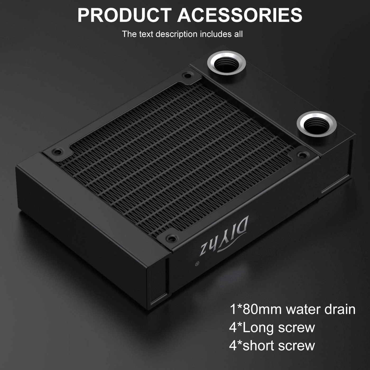 Water Cooling Radiator - 80mm
