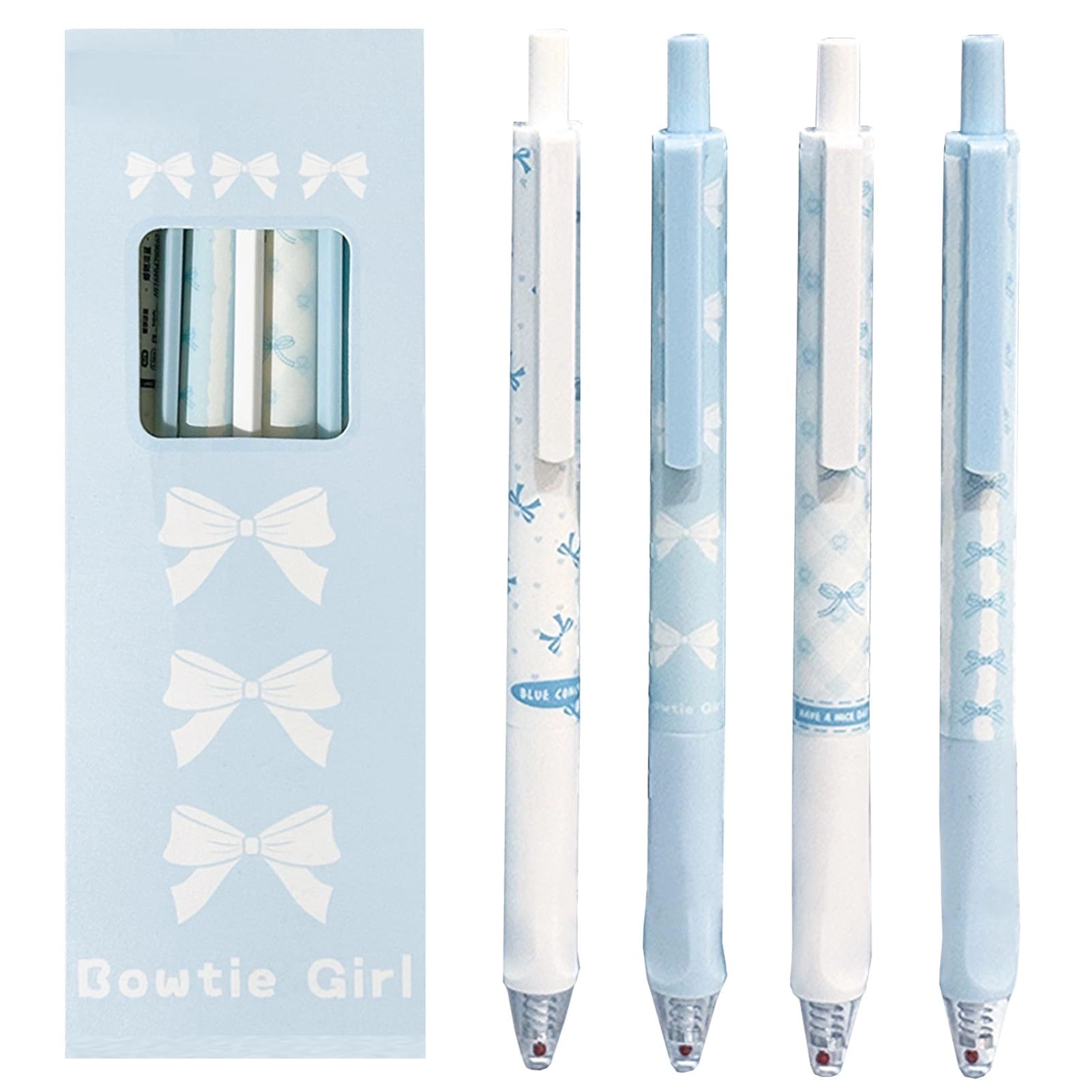 mozxirz Gel Pen - 4Pcs 0.5mm