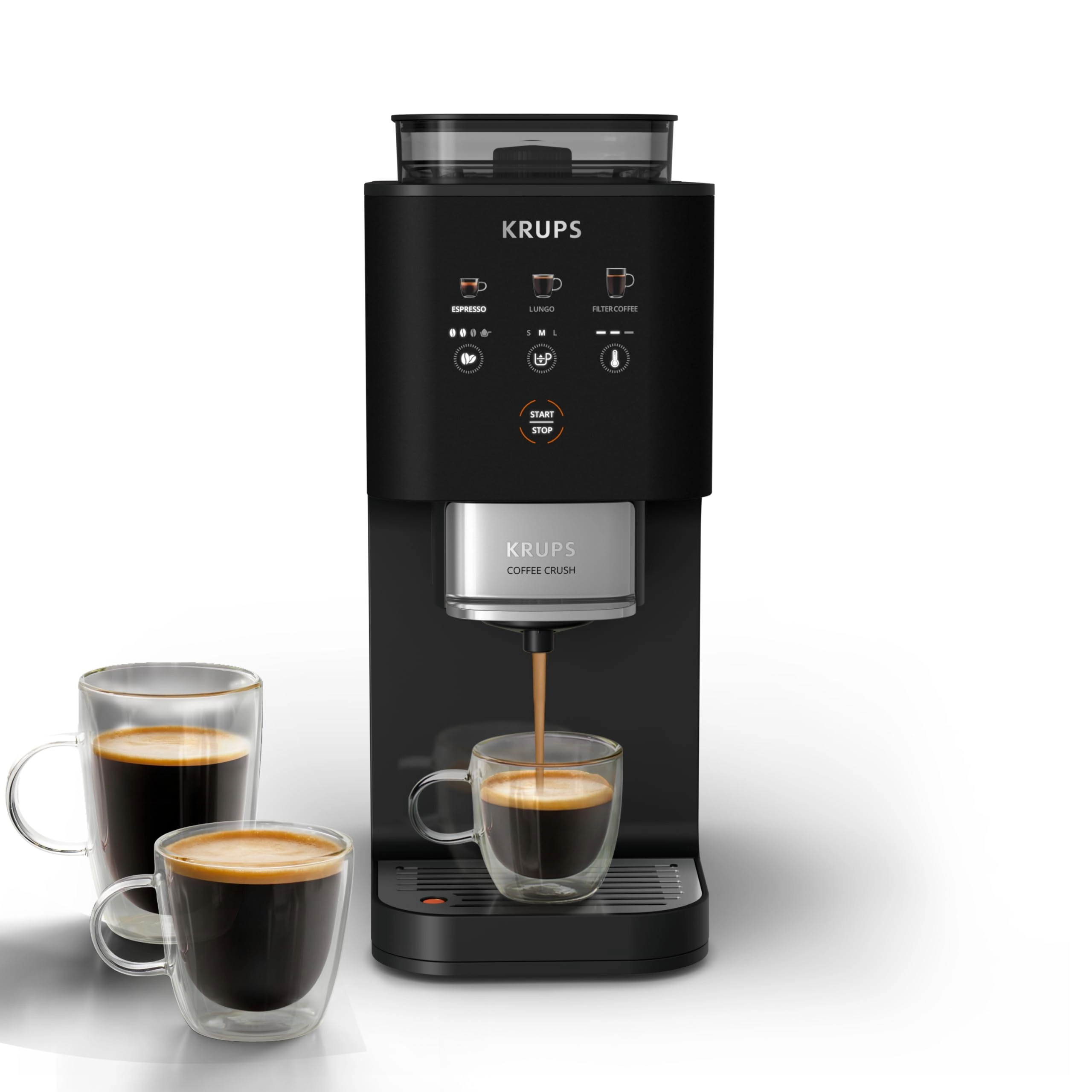 Krups Coffee Crush - 15 Bar Touch Screen SA4028E0